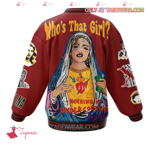 Madonna Who's That Girl HFN Baseball Jacket