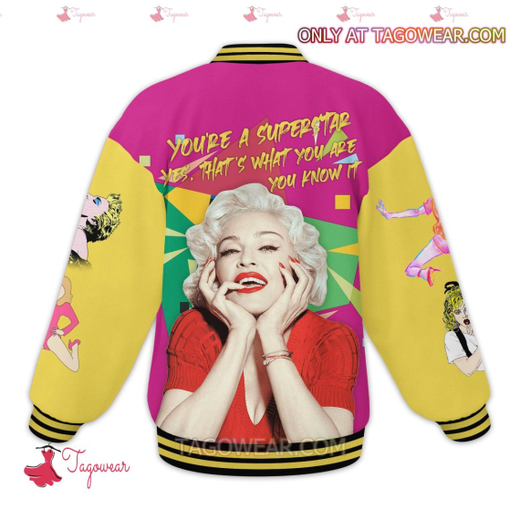 Madonna You're A Superstar HFN Baseball Jacket