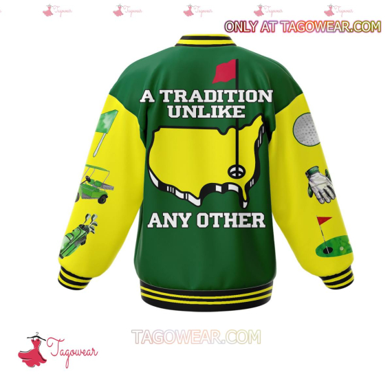 Masters Tournament A Tradition Unlike Any Other HFN Baseball Jacket