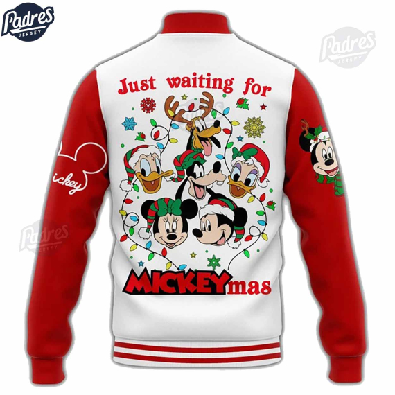 Mickey Mouse Christmas Custom Baseball Jacket HG Outfit