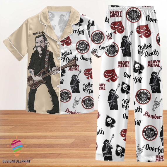 Motorhead Heavy Metal Killed By Death Pyjama Pajamas Set HG Set HG
