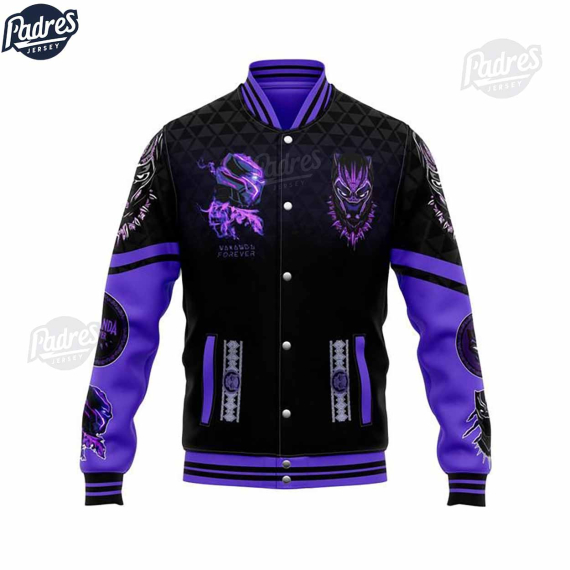 Movie Black Panther Baseball Jacket HG