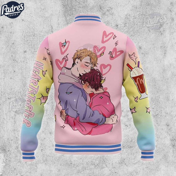 Movie Heartstopper Baseball Jacket HG