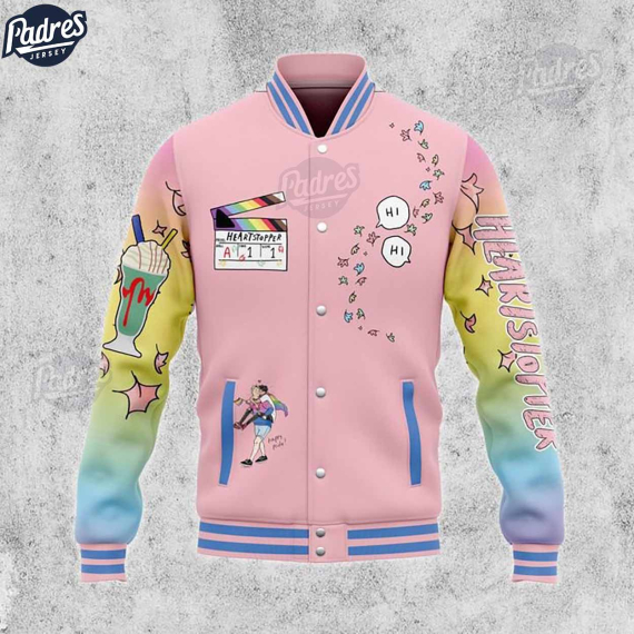 Movie Heartstopper Baseball Jacket HG
