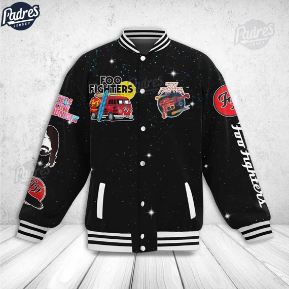Music Foo Fighters Baseball Jacket HG