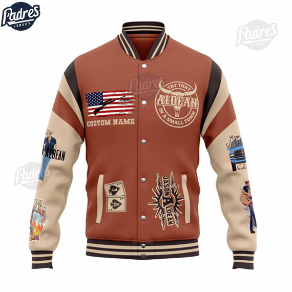Music Jason Aldean Try That In A Small Town Baseball Jacket HG