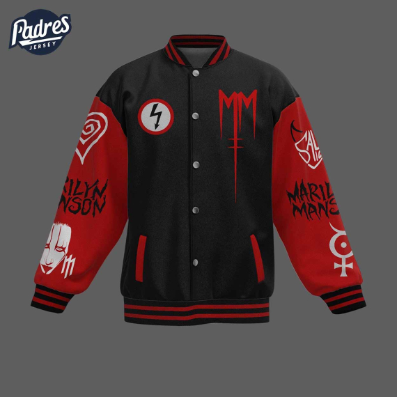 Music Marilyn Manson Baseball Jacket HG