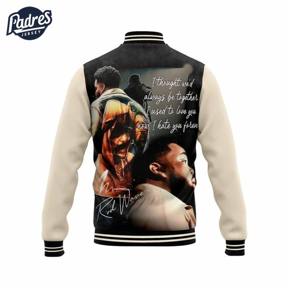 Music Rod Wave Baseball Jacket HG