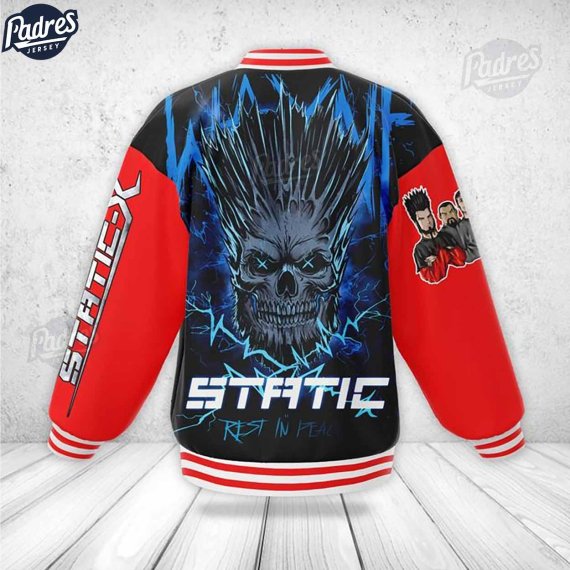 Music Static-X Band Baseball Jacket HG