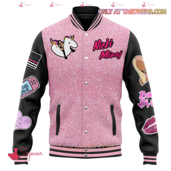 Nicki Minaj Barbie Tingz HFN Baseball Jacket