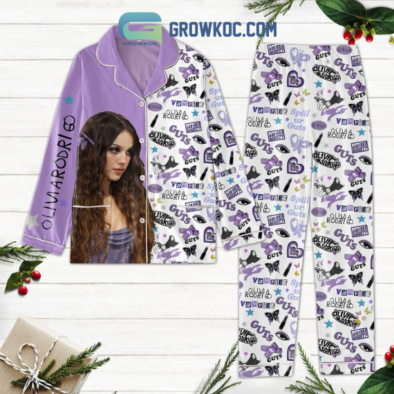 Olivia Rodrigo Guts Fan Pyjama Pajamas Set NVA