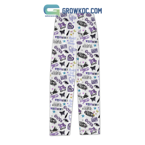 Olivia Rodrigo Guts Fan Pyjama Pajamas Set NVA