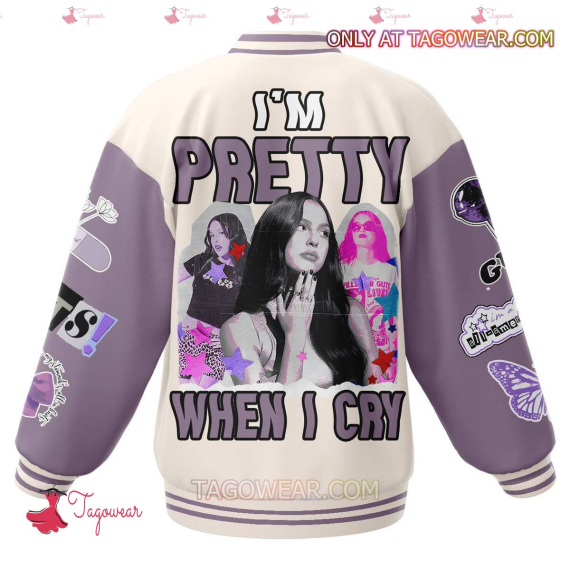 Oliviaa RodriG0 I'm Pretty When I Cry HFN Baseball Jacket