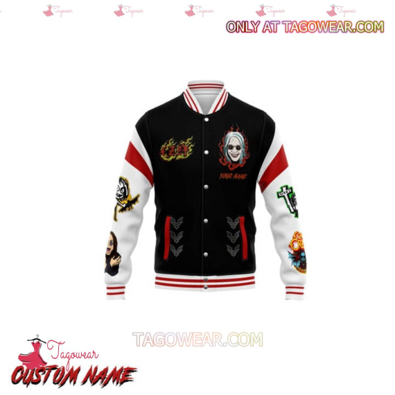 Ozzy Osbourne Band The Ultimate Sin Personalized HFN Baseball Jacket