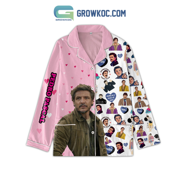 Pedro Pascal Fan Pyjama Pajamas Set NVA