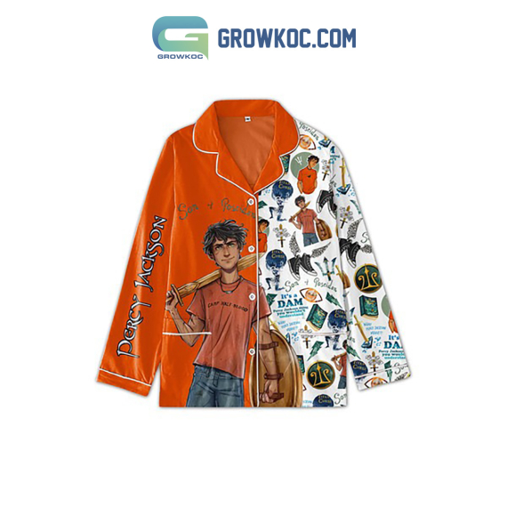 Percy Jackson Movie Half Blood Camp Pyjama Pajamas Set NVA