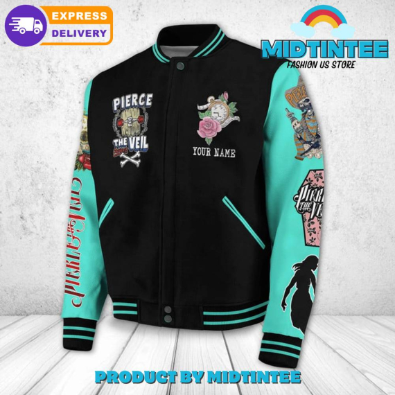 Pierce The Veil Band Custom Name Baseball Jacket HG