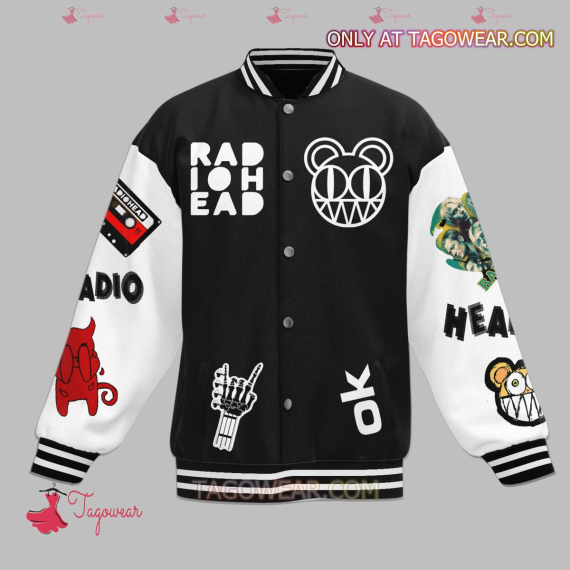 Radiohead For A Minute There I Lost Myself HFN Baseball Jacket