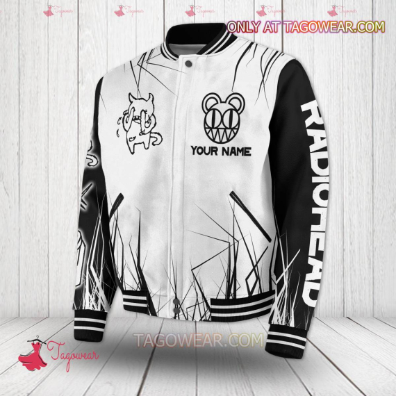 Radiohead I Don't Care If It Hurts I Wanna Have Control Personalized HFN Baseball Jacket