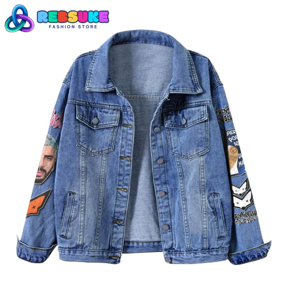 Rauw Alejandro Cosa Nuestra World Tour 2025  Hooded Hoodless Or Hooded Denim Jacket HG