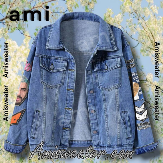 Rauw Alejandro Cosa Nuestra World Tour 2025 Hooded Hoodless Or Hooded Denim Jacket HG