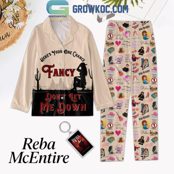 Reba McEntire Here's Your Once Chance Fancy Pyjama Pajamas Set NVA