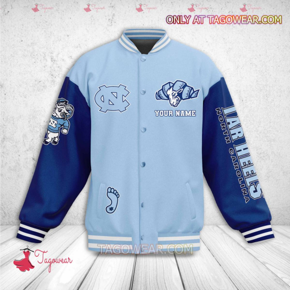 Sons Of Carolina Tar Heel Chapter Personalized HFN Baseball Jacket