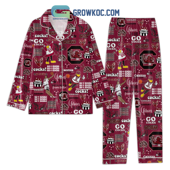 South Carolina Gamecocks Forever Pyjama Pajamas Set NVA