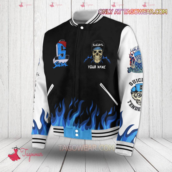 Suicidal Tendencies New Type System Personalized HFN Baseball Jacket