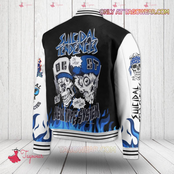 Suicidal Tendencies New Type System Personalized HFN Baseball Jacket