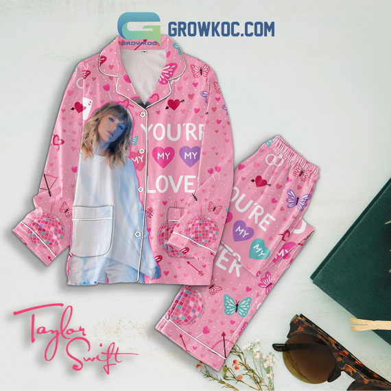 Taylor Swift You're My Lover Valentine Pyjama Pajamas Set NVA