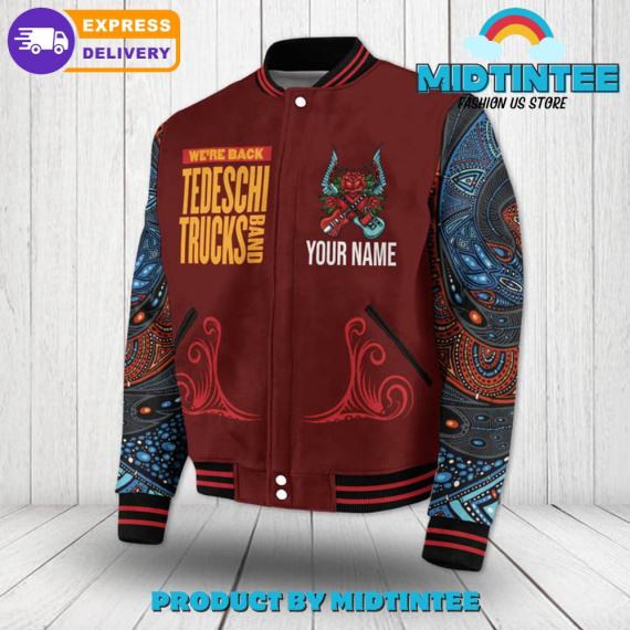 Tedeschi Trucks Band We Are Back Customized Baseball Jacket or Bomber Jacket HG