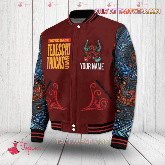Tedeschi Trucks Band We're Back Personalized HFN Baseball Jacket