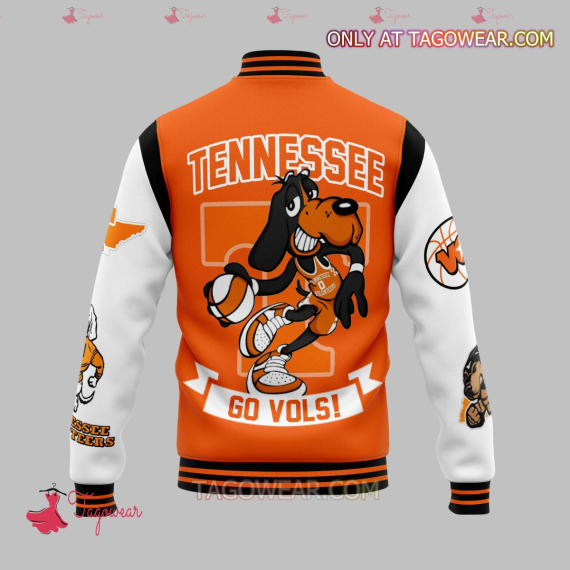 TN Volunteers Mascot Go Vols HFN Baseball Jacket