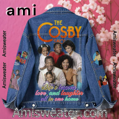 The Cosby Show Life And Lessons Love And Laughter Hooded Hoodless Or Hooded Denim Jacket HG