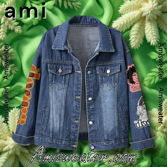The Doors 60th Anniversary Gotta Love Your Man Hooded Hoodless Or Hooded Denim Jacket HG
