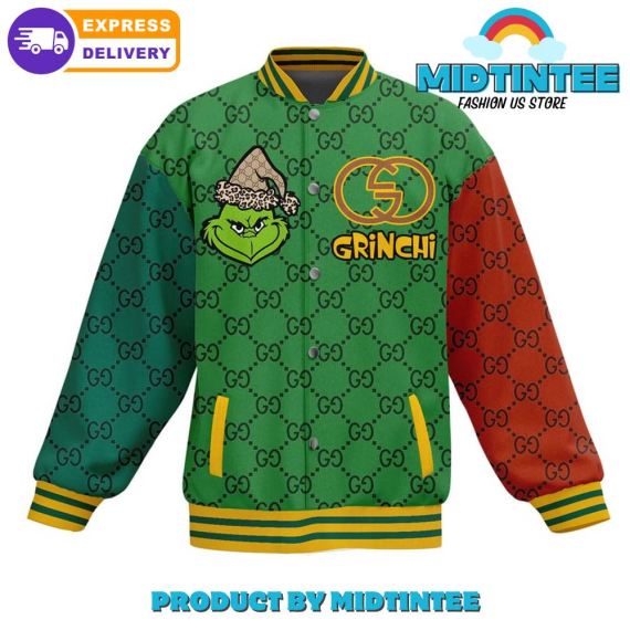 The Grinch x GC Why Yes Baseball Jacket or Bomber Jacket HG