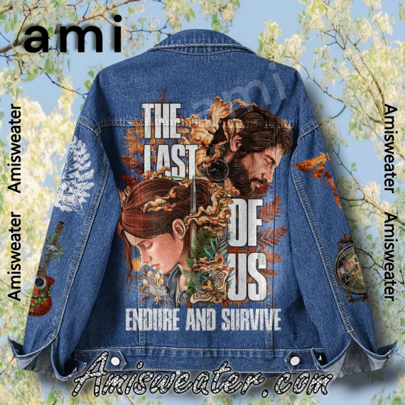 The Last Of Us Endure And Survive Hooded Hoodless Or Hooded Denim Jacket HG