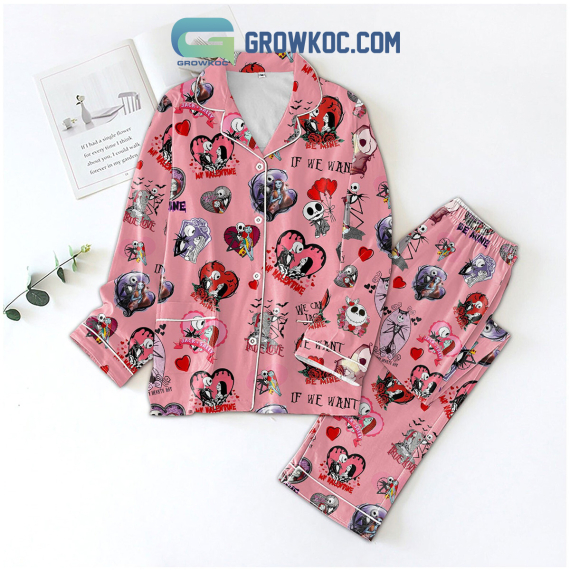 The Night Before Christmas Love Valentine Fan Pyjama Pajamas Set NVA