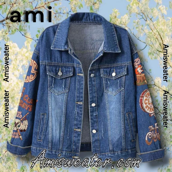 The Red Clay Strays 2025 Tour Dates Hooded Hoodless Or Hooded Denim Jacket HG