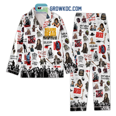 The Walking Dead Fight The Dead Fear The Living Pyjama Pajamas Set NVA