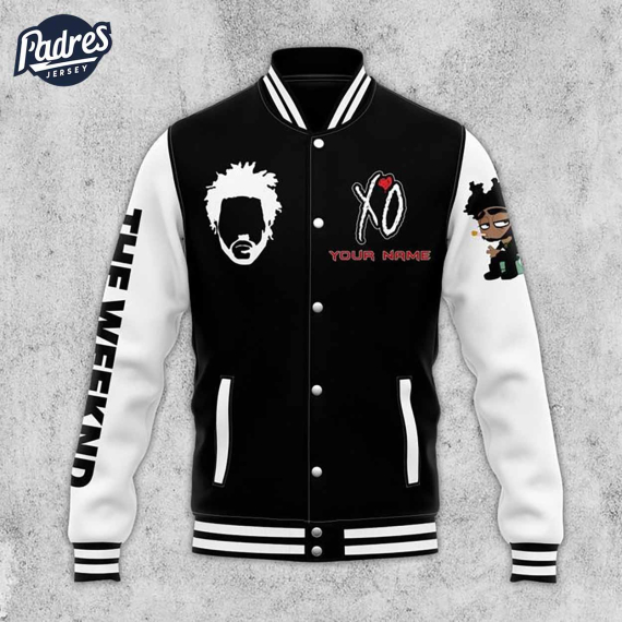 The Weeknd Abel Tesfaye Custom Baseball Jacket HG