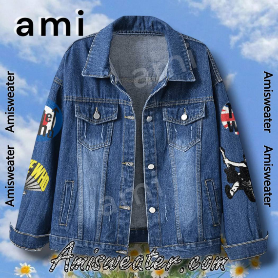 The Who The Song Is Over The North American Farewell Tour Hooded Hoodless Or Hooded Denim Jacket HG