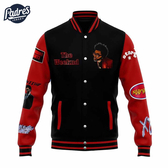 The weeknd Baseball Jacket HG