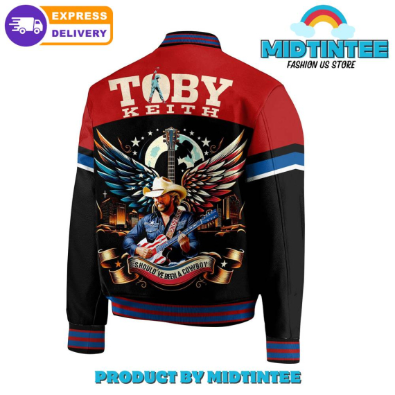 Toby Keith Shouldve Been A Cowboy Baseball Jacket or Bomber Jacket HG