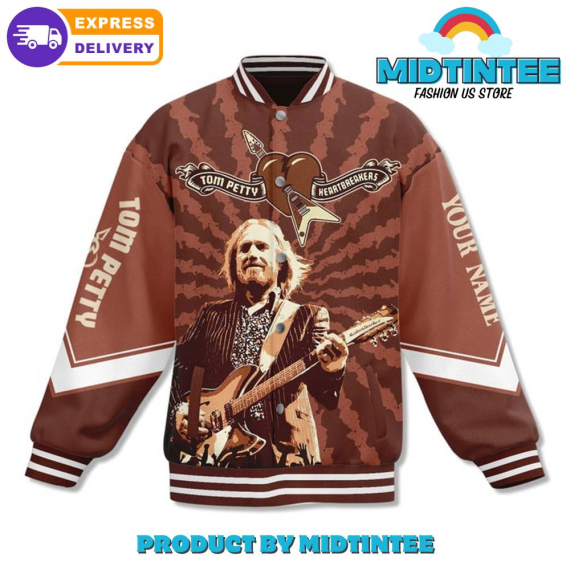 Tom Petty Wildflowers Custom Name Baseball Jacket HG