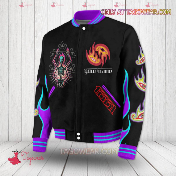 Tool Key Arena Seattle July 10 Personalized HFN Baseball Jacket