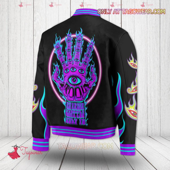 Tool Key Arena Seattle July 10 Personalized HFN Baseball Jacket