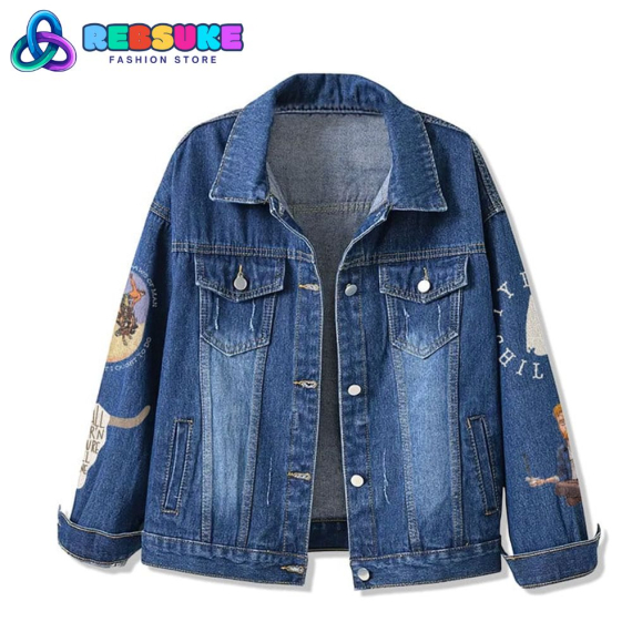 Tyler Childers On The Road Tour 2025  Hooded Hoodless Or Hooded Denim Jacket HG