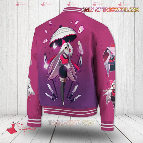 Vaggie Hazbin Hotel HFN Baseball Jacket